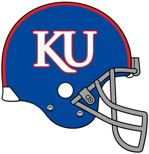 Kansas Jayhawks 2007-2009 Helmet Logo iron on transfers for clothing